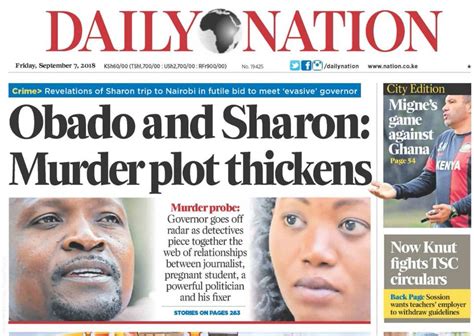 kenya newspapers online nation